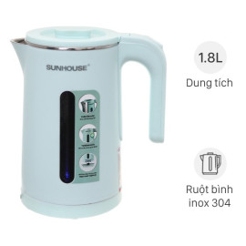 Bình đun siêu tốc Sunhouse 1.8 lít SHD1351 Bình đun siêu tốc Sunhouse 1.8 lít SHD1351